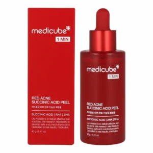 Medicube Red Acne Succinic Acid Peel 40 g – Peeling Anti‑Imperfections