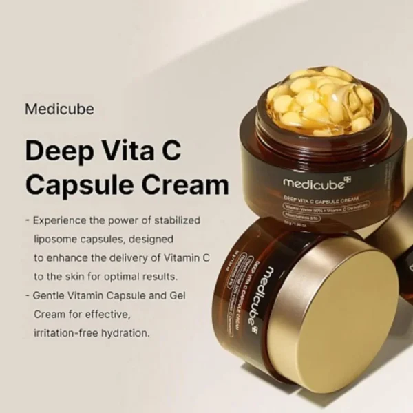 Medicube Deep Vita C Capsule Cream 55 g – Crème Vitamine C