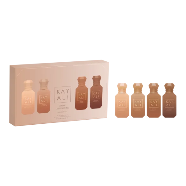 Kayali Musk Obsession Miniature Set – Coffret Mini Parfums Format Voyage