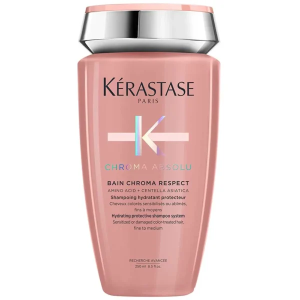 Kérastase Chroma Absolu Bain Chroma Respect 250ML – Shampoing Protecteur Cheveux Colorés