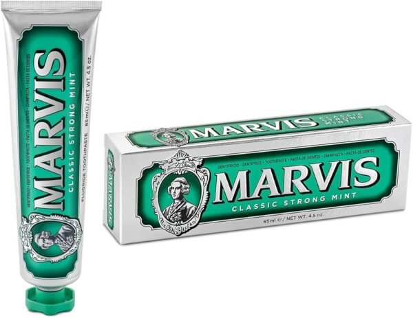 Marvis Classic Strong Mint 85ML – Dentifrice Menthe Forte Rouge