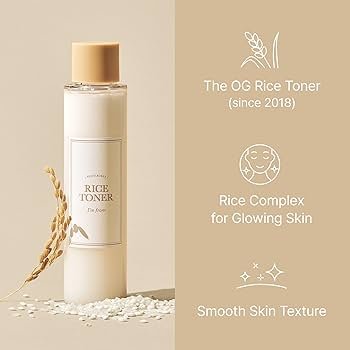 I'm From Rice Toner 150ml – Tonique Éclaircissant & Hydratant à l’Extrait de Riz