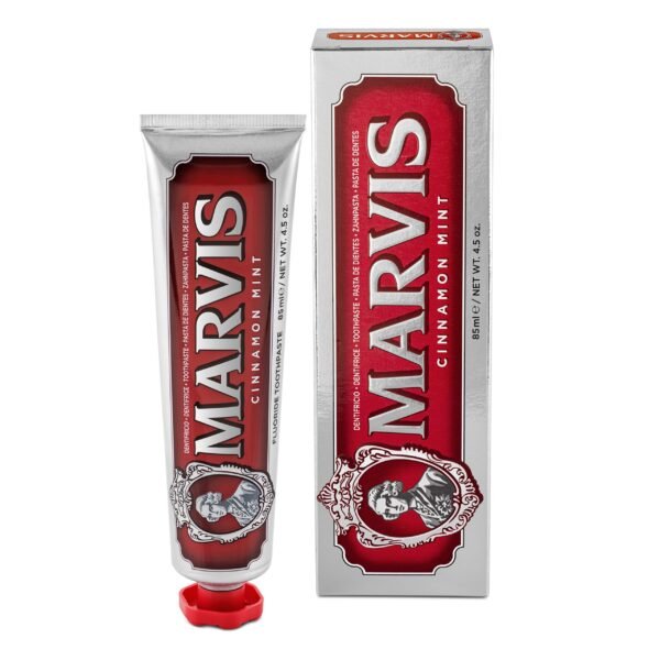 Marvis Cinnamon Mint 85ML – Dentifrice Menthe & Cannelle