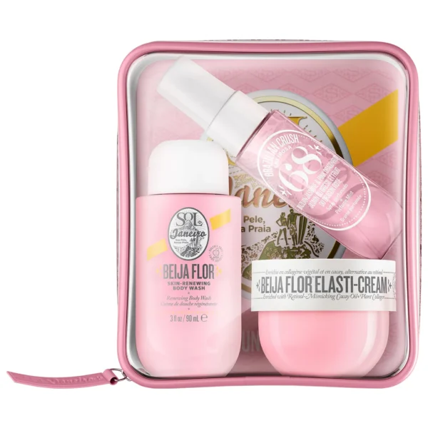 Pack Sol de Janeiro Rose – Crème & Brume Parfumée Cheirosa 68 | Coffret Corps Hydratant
