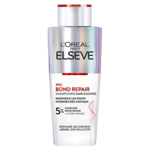 L’Oréal Paris Elseve Bond Repair Shampooing 200ML – Sans Sulfates Réparateur