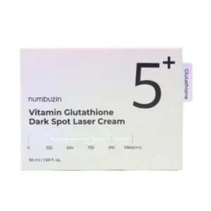 Numbuzin No.5+ Vitamin Glutathione Dark Spot Laser Cream 50ml – Crème Éclaircissante Anti-Taches