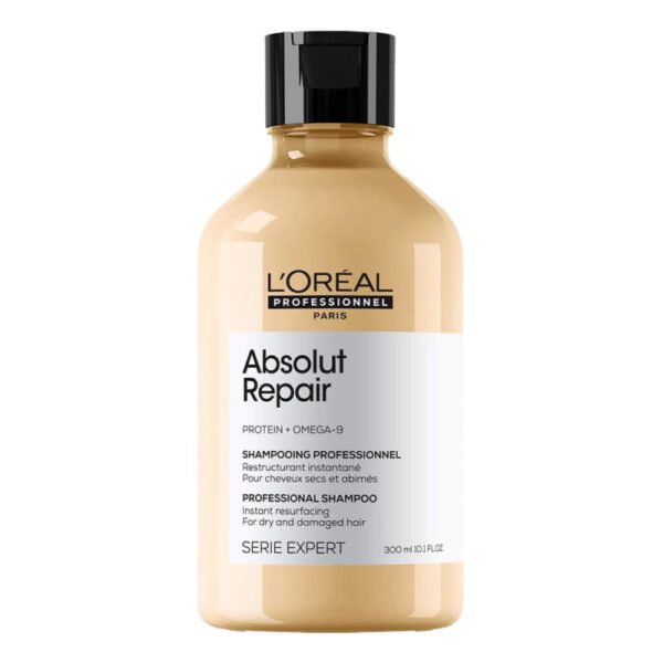 L’Oréal Professionnel Absolut Repair Shampoo 300ML – Shampoing Réparateur Cheveux Abîmés