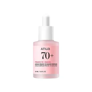 Anua Peach 70% Niacinamide Serum 30ml – Sérum Éclat & Anti-Taches