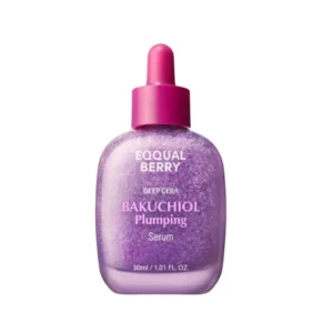 Eqqualberry Bakuchiol Plumping Serum 30ml – Sérum Anti-Âge Repulpant Alternative Rétinol