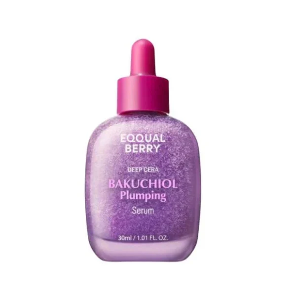 Eqqualberry Bakuchiol Plumping Serum 30ml – Sérum Anti-Âge Repulpant Alternative Rétinol