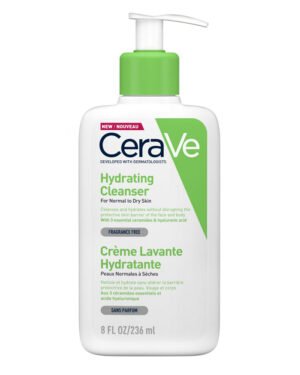 CeraVe Hydrating Cleanser 236ML – Nettoyant Peaux Normales à Sèches
