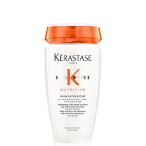 Kérastase Nutritive Bain Satin Riche 250ML – Shampoing Nourrissant Cheveux Très Secs
