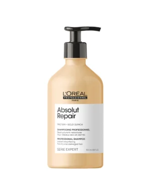 L’Oréal Professionnel Absolut Repair Shampoo 500ML – Shampoing Réparateur Cheveux Abîmés