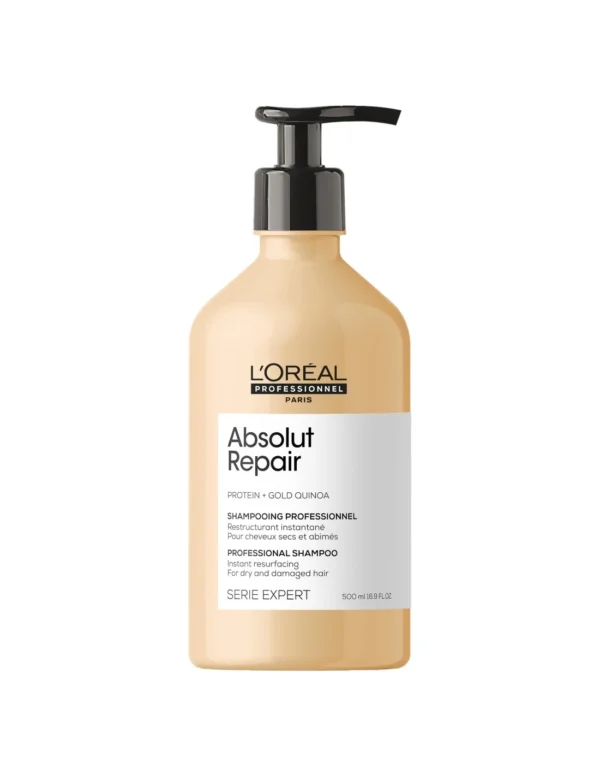 L’Oréal Professionnel Absolut Repair Shampoo 500ML – Shampoing Réparateur Cheveux Abîmés