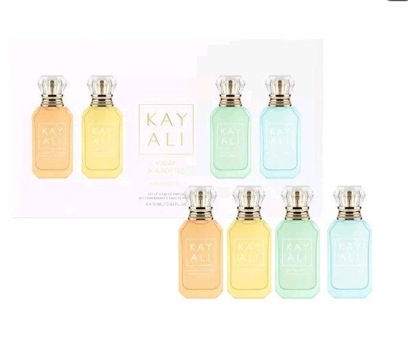 Kayali Vacay in a Bottle Miniature Set – Coffret Parfums Voyage Femme