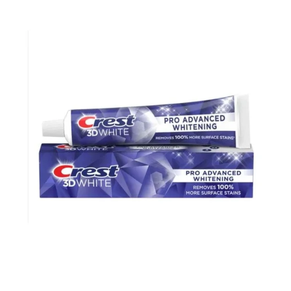 Crest 3D White Advanced Whitening Pro – Dentifrice Blanchissant