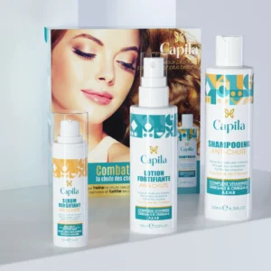 Capila Pack Anti-Chute – Routine Complète Anti Perte de Cheveux