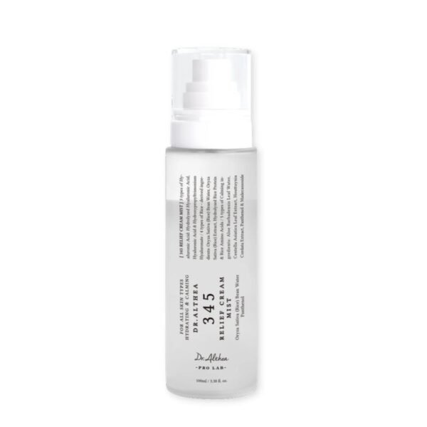 Dr. Althea 345 Relief Cream Mist 100ml – Brume Hydratante Apaisante Coréenne