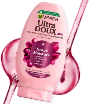 3610340675430_1_3D Garnier Grapes Après-Shampoing Hydratant Régénérant Vignes Merveilleuses 200ml – Soin Démêlant Hydratant