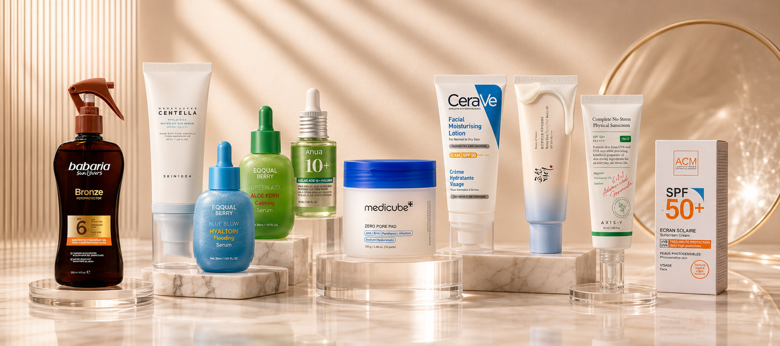 Crème Solaire banner (2) ACM Écran Solaire Invisible SPF 50+ 40ml – Haute Protection Visage