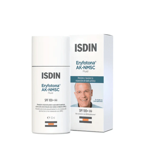 XTYTRDY5_1 ISDIN Eryfotona AK-NMSC Fluid SPF100+ 50ml – Photoprotecteur Très Haute Protection