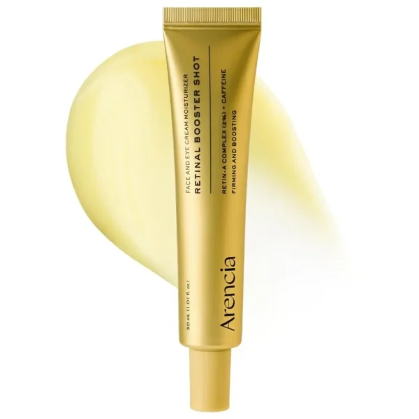 ai020 Arencia Retinal Booster Shot 30ml – Crème Visage & Contour des Yeux au Rétina