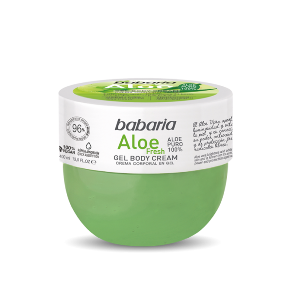 creme-corporelle-apres-soleil-fraiche-a-l-aloe-vera-babaria-400ml Babaria Crème Corporelle Après-Soleil Aloe Vera 400ml – Hydratation & Réparation Après Soleil
