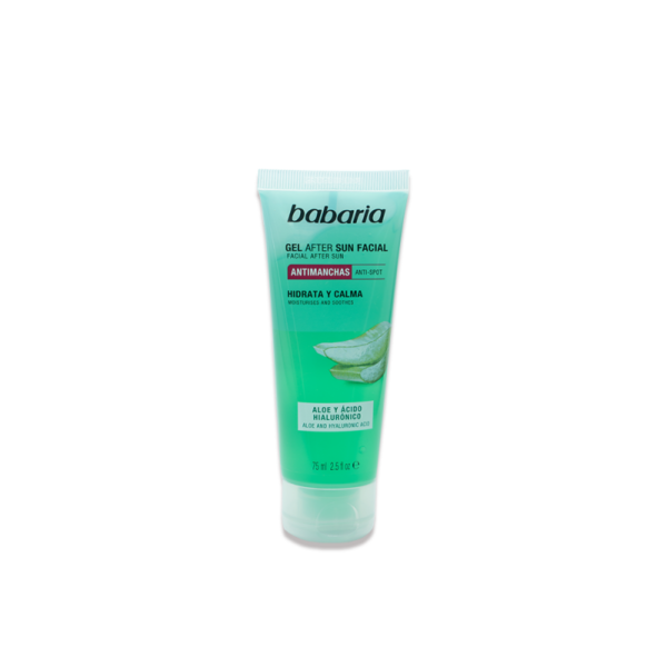 gel-apres-soleil-aloe-vera-visage-75ml-babaria Babaria Gel Après-Soleil Aloe Vera Visage 75ml – Hydratant & Apaisant Après Soleil