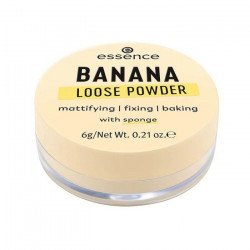 poudre-banana-essence (1) Essence Banana Loose Powder – Poudre Libre Banana Matifiante & Fixatrice