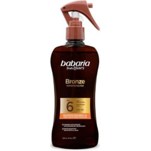 spray-huile-solaire-protectrice-carottine-babaria-spf-6-300ml Babaria Spray Huile Solaire Protectrice Carotine SPF 6 300ml – Bronzage & Protection