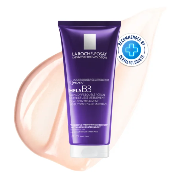 LaRochePosay-Product-Skincare-MelaB3-Dual-Body-3337875941396-ATF-PIM-MedicalStamp La Roche-Posay MELA B3 Soin Corps Double Action 200ml – Soin Anti-Taches & Hydratant Corps