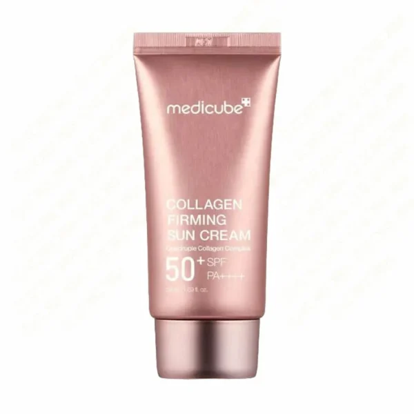 MEDICUBECollagenFirmingSunscreen50ml_1_800x MEDICUBE Collagen Firming Sun Cream SPF50+ PA++++ 50ml – Crème Solaire Raffermissante au Collagène