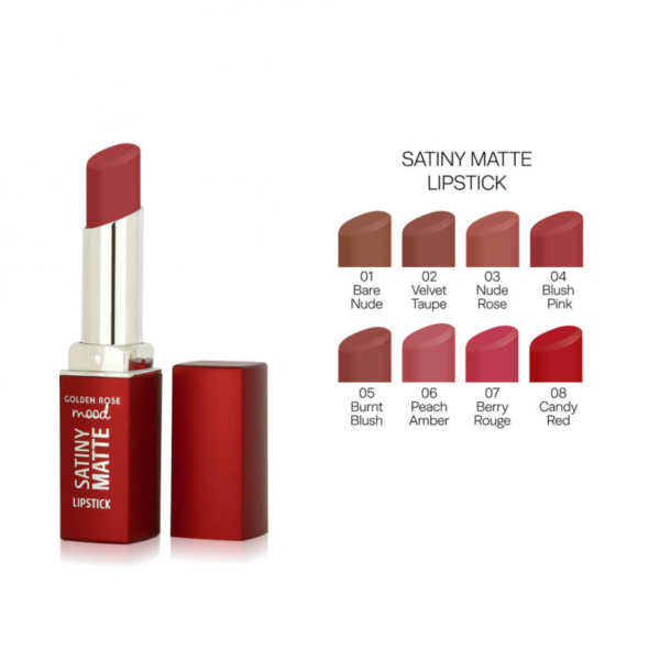 -rouge-a-levres-mood-satiny-matte-gr (1) Golden Rose Mood Satiny Matte Lipstick – Rouge à Lèvres Satiné Mat Longue Tenue