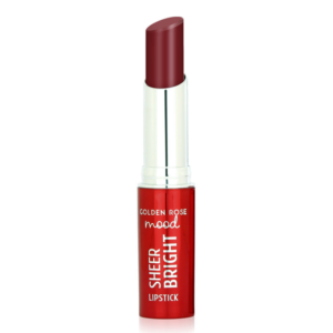 Golden Rose Mood Sheer Bright Lipstick – Rouge à Lèvres Hydratant Effet Brillant