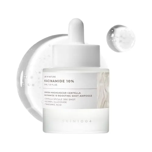 SKIN1004 Madagascar Centella Niacinamide 10 Boosting Shot Ampoule 30 ml – Sérum Éclat & Anti-Pores