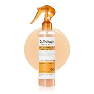 Dr.Melaxin_Peel_Shot_Exfoliating_Kojic_Acid_Turmeric_Spray_T2 Dr. Melaxin Peel Shot Exfoliating Kojic Acid & Turmeric Serum 80 ml – Sérum Exfoliant Anti-Taches