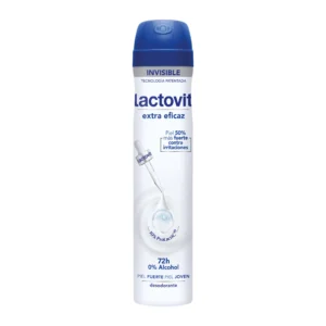 LACTOVIT Déodorant Spray Extra Efficace Invisible 72H – 200 ml