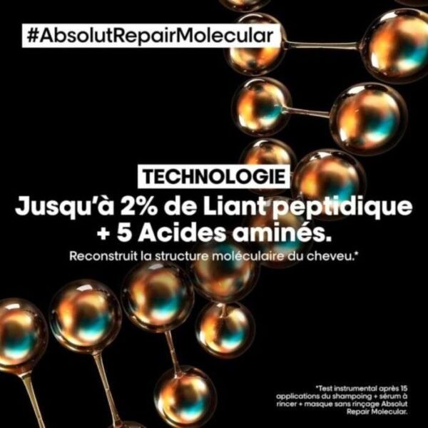 L’Oréal Professionnel Absolut Repair Molecular – Masque Réparateur 100 m
