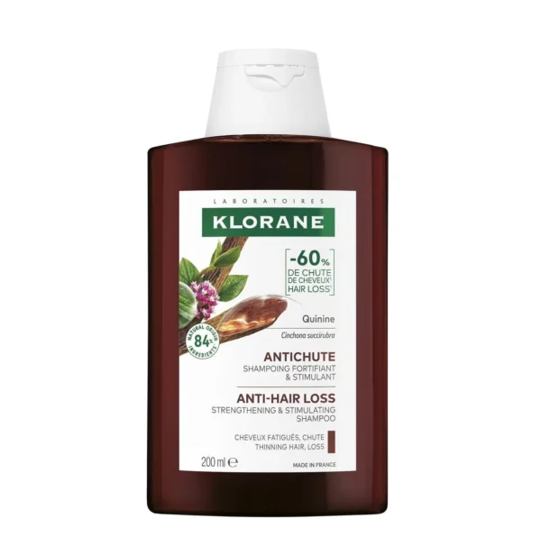 klorane-shampoing-quinine-et-edelweiss-200-ml Klorane Shampoing à la Quinine et aux Vitamines B – 200 ml